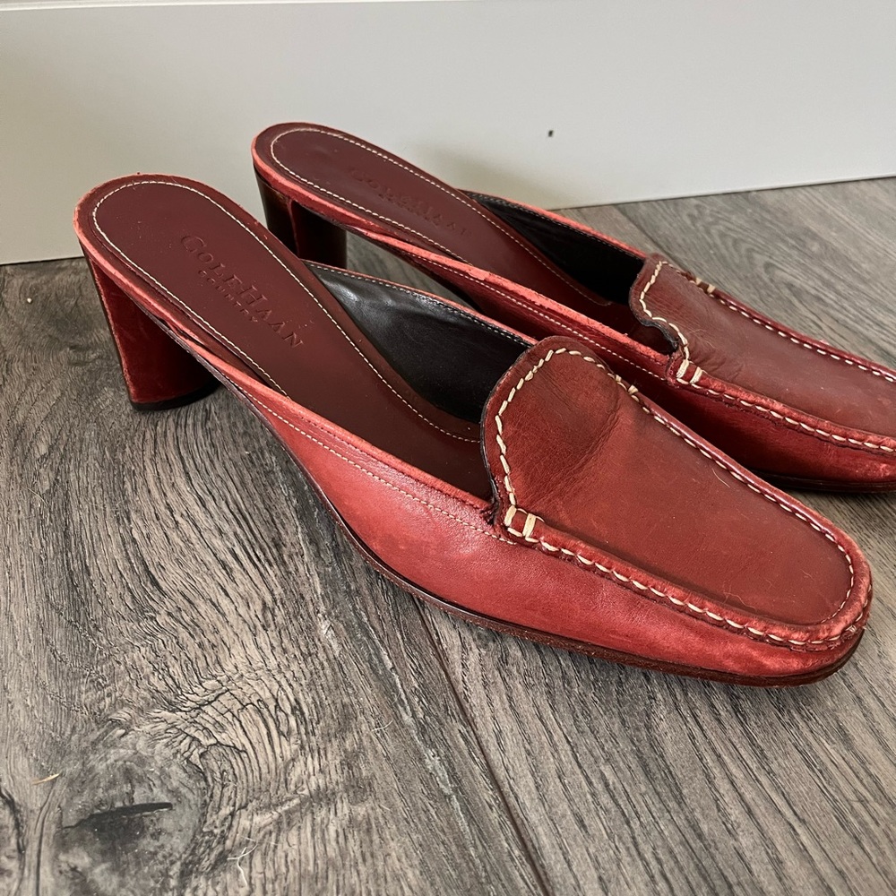 Vintage Cole Haan | Heeled Loafer Mule